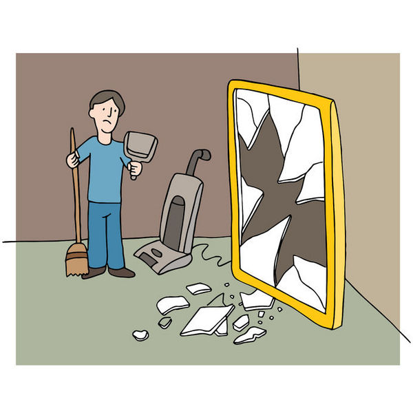 为什么打碎镜子不吉利