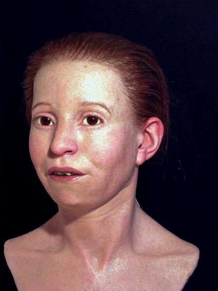 面部重建：9千年前的希腊少女