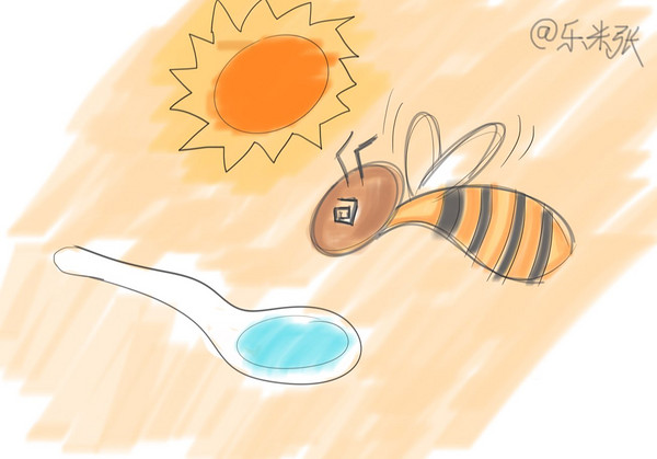 夏天请在花园给蜜蜂留一勺糖