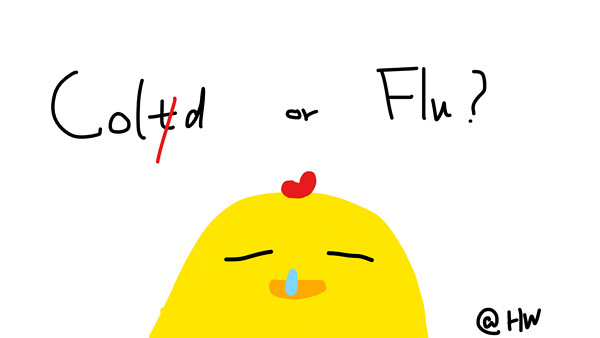 如何区分你得的是感冒还是流感？