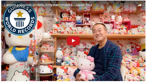[日本] Hello Kitty头号粉丝，是一位很有钱的67岁老爷爷