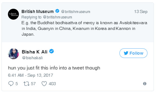 大英博物馆抱怨亚洲名字『令人困惑』，引发推特网友大吐槽