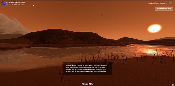 NASA做出了一款模拟地外行星的VR